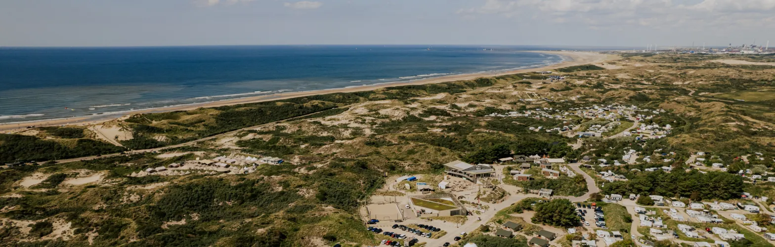 De Lakens dichtbij het strand