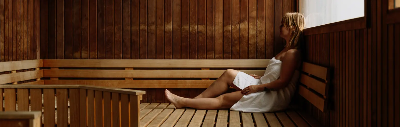 sauna relaxen ontspanning